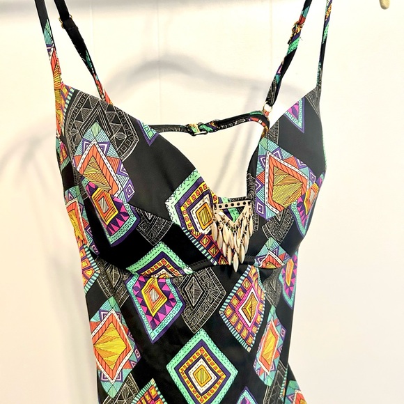 Zingara Mexican Couture One Piece Bathing suit - Picture 11 of 16